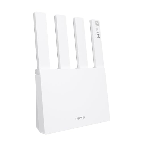 HUAWEI WiFi BE3 BE3600 Dualband-Wi-Fi-7-Router Blitzschnelle Geschwindigkeiten 2 5G-Ethernetanschluss EasySetting Visualisierte WLAN-Diagnose Jugendschutz HomeSec Keine DSL-Funktion