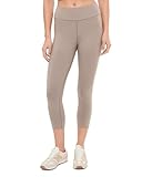 Pact Womens On The Go-to Cropped Leggings Cinder MD One Size