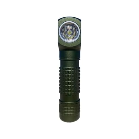 Manker E02 III(Al-Green 519A-V1 4000K High CRI R9080 LED) Pocket EDC Flashlight 400 Lumens,10440 or AA Battery,IP68 Waterproof，with Magnetic Tail,Clip Cover