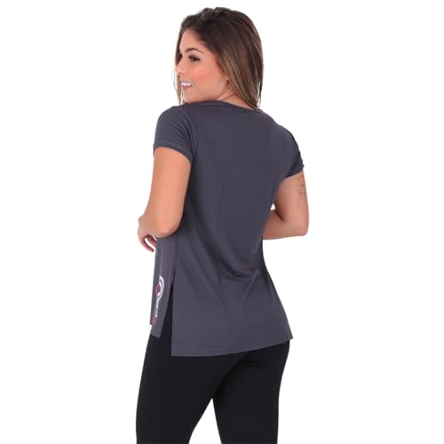 KIT 3 BLUSAS DRY FIT TAPA BUMBUM TECIDO POLIAMIDA RETÉM SUOR (XG, MULTICOLORIDO)