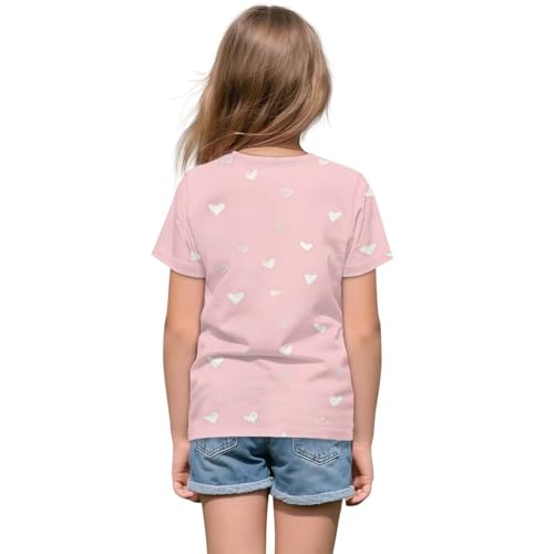 Girls T-Shirt Summer T Shirts for Kids Short Sleeve Tee Tops4