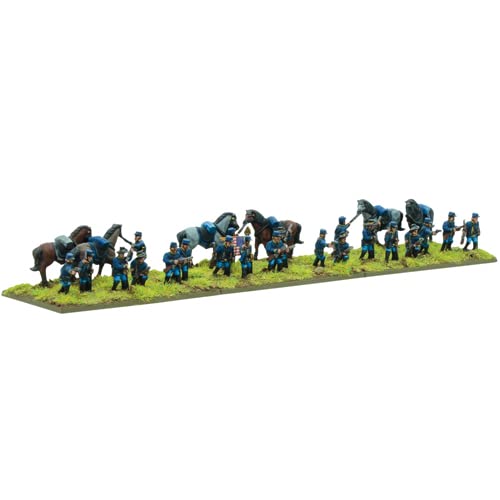 Black Powder Epic Battles American Civil War Union Cavalry & Zouaves Brigade Military Table Top Wargaming Plastic Model Kit 312004001 #TOP5