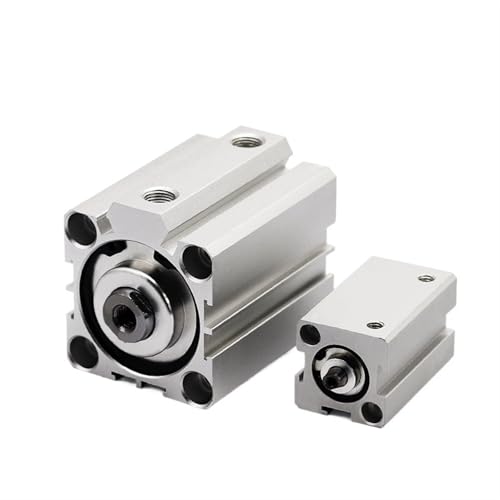 Cylindre pneumatique à double effet compact pour automatisation gain place