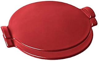 Emile Henry Made In France Flame Individual Pizza Stone, 10", Set of 2