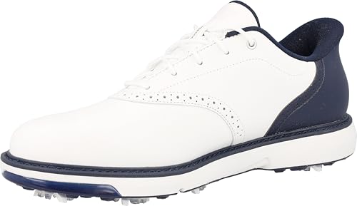Image of Skechers Go Golf Prestige 214125 WNVR White /Navy /Red Men Golf Shoes