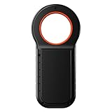 Smoostart Haustier Mikrochipscann, Tierchip Lesegerät Chipleser Hunde Chip Scanner Katze ISO11784/(85) FDX-B/EMID Mikrochip Lesegerät für Hunde/Katze 1000 Daten (New Black)