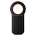Smoostart Haustier Mikrochipscann, Tierchip Lesegerät Chipleser Hunde Chip Scanner Katze ISO11784/(85) FDX-B/EMID Mikrochip Lesegerät für Hunde/Katze 1000 Daten (New Black)