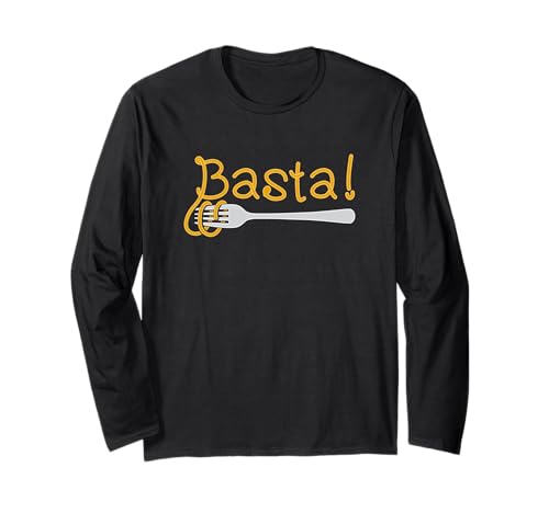 Basta - Lustig Ich Liebe italienische Pasta Langarmshirt