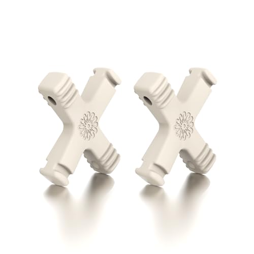 Aligner Chewies Compatible for Invisalign Aligners, Trays Seater Orthodontic Munchies for Braces, Aligner, Retainer (Pack of 2)(White)