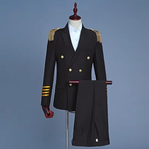 Suit for Men Dress Work Suit Set 2 Piece Jacket Pants2