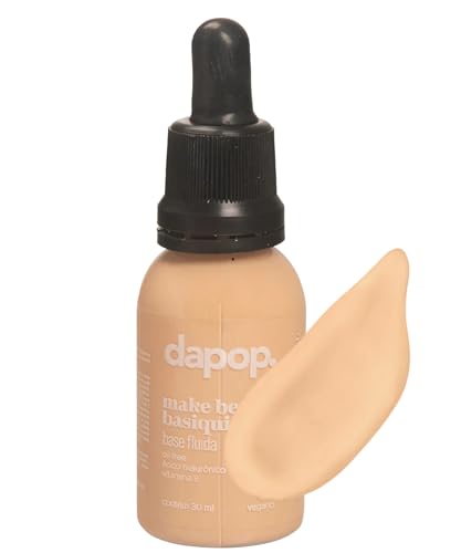 Base Fluida Bem Basiquinha, Base Facial Líquida Vegana, com Ácido Hialurônico e Vitamina E, 30ml - Maquiagem (04)