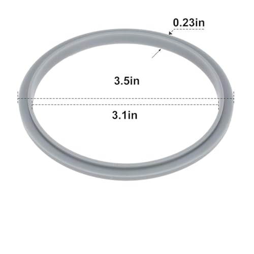 Anillo de sellado goma para NutriBullet 4 piezas miniatura 2