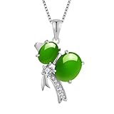 YBGCRD Fulu - Collar con colgante de calabaza de jade hetiano de imitación, producto nacional, colgante de calabaza feliz,