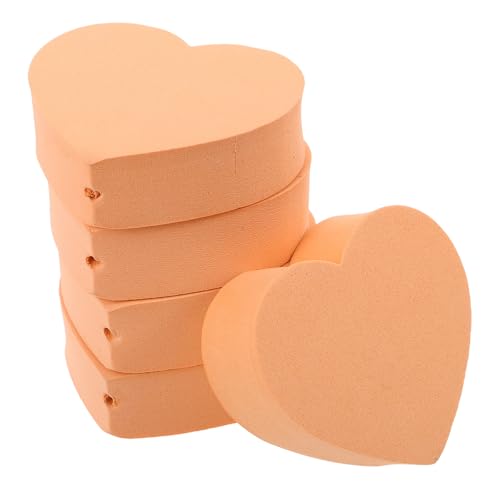 Adornos para antena de coche para decoración de bodas, pack de 5 corazones para techo