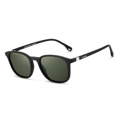 Lunettes de soleil homme rétro polarisées pour la conduite