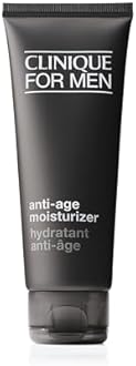 Clinique For Men Daily Anti-Age Face Moisturizer With Hyaluronic Acid, Vitamin E + Glycerin | Combats Lines, Wrinkles + Dullness | Hydrating + Brightening | Lightweight, 3.4 Fl Oz