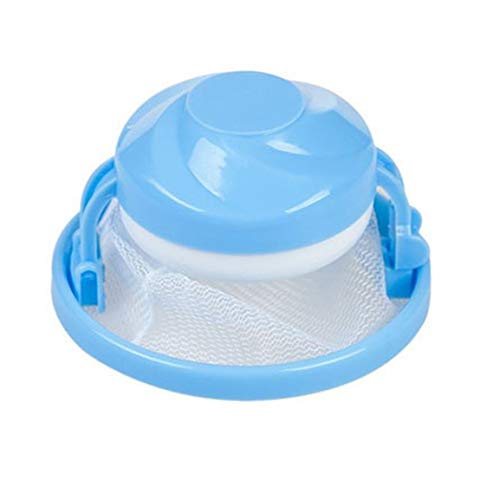 Removedor de pelo para mascotas para lavadora, filtro de pelo reutilizable, lavadora de bolsas de red, colector de pelo, flotador, colector de piel para mascotas ➤ HibiscusElla Cover