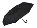 Produktbild GOTTA Taschenschirm für Herren, mit Automatik und Rundhakengriff aus Kunstsoff. Stoff in Schwarz. - Schwarz