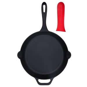 Victoria Cast Iron Skillet, Pre-Sea...