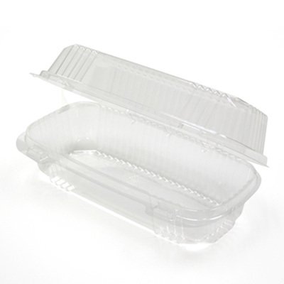 ClearView SmartLock Containers, Clear, 8 1/2w x 2 1/2d x 4h, 250/Carton200