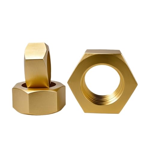 DIN934 真鍮 メートルねじ六角ナット M1.4 .6 M2 .5 M3 M4 M5 M6 M8 M10 M12 M14 M16 M20 ?(M12 (3Pcs))
