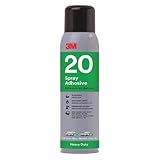 3M™ Heavy Duty 20 Spray Adhesive, Clear, Net Weight 13.8 oz