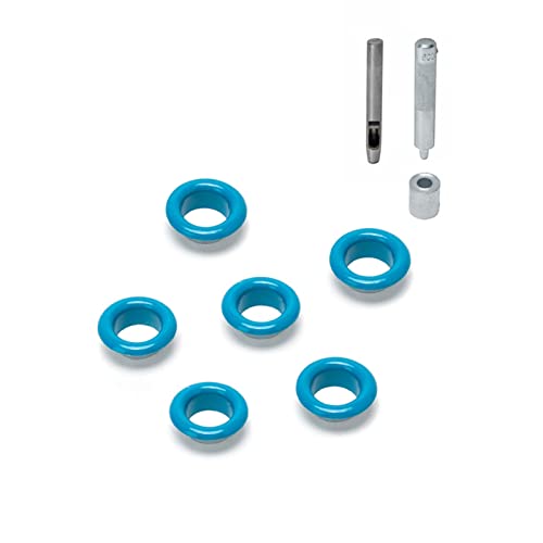PURPLELILY Ojales de repuesto para equipaje, accesorios de botón, bolsa cruzada, ojales, herrajes, Blue, One Size