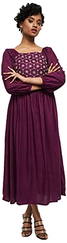 Image of Max Women's Rayon Shirt Maxi Dress