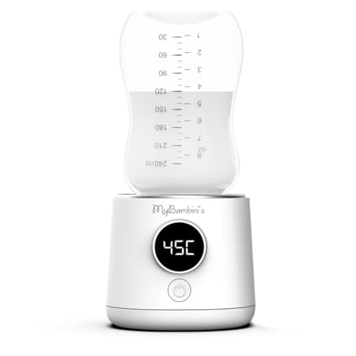 MyBambini's MAX Draagbare Flessenwarmer voor Onderweg - Beste Baby Flessenwarmer voor op Reis, Oplaadbare Flessenwarmer voor Borstvoeding en Water - Geschikt voor: AVENT Philips, Chicco & Dodie