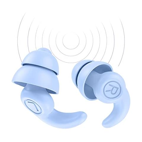 LOVOICE Noise Reduction Earplug - Silicone Quiet Ear Plugs - Waterproof Earplugs Hearing Protection for Concert, Swimming, Study, Loud Noise, Snoring Cover