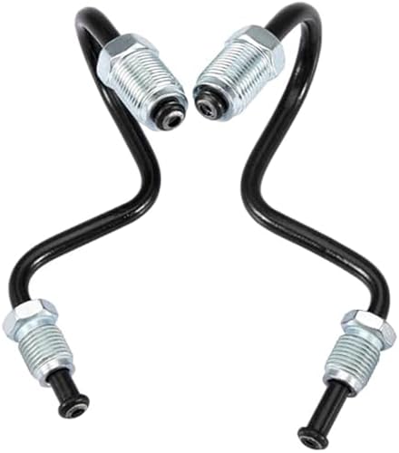 VXELY 2x Car Rear Brake Pipes 10mm, for VW, for Golf, Mk5 Mk6, for Passat, Skoda, 1K0611763E 1K0611763F,Rear Brake Hoses, for, A3 TT RS Rear Brake Hose For Car