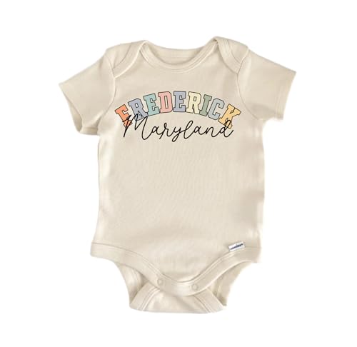 NOFO VIBES Frederick Maryland - Baby Boy Girl Clothes Bodysuit