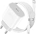 Ladekabel Schnellladekabel  günstig Kaufen-USB C Ladegerät für iPhone 16 15/16 15 Pro/16 15 Pro Max/16 15 Plus,35W USB C Power Adapter mit 2M Kabel Ladekabel für iPad Pro/Air 2024,USB C Netzteil Stecker Schnellladegerät Schnellladekabel