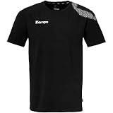 Kempa Core 26 T-Shirt Herren Jungen Handball Sport-Shirt T-Shirt Funktions-Shirt Trikot für Erwachsene und Kinder, Schwarz, M