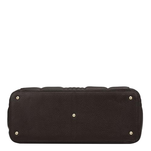 Image of Da Milano Leather Tote Bag for Women (01944)