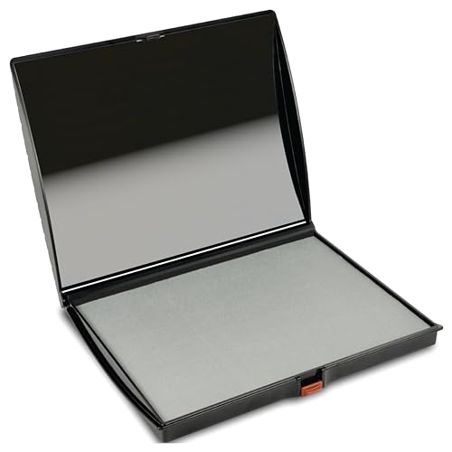 Shiny AS-SHI0940209 Large Dry Stamp Pad, Felt Pad, Ready for Inking, Plastic Cover, S4, 5" x 7"