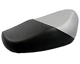  VANEZ Sitzbank schwarz silber kompatibel für Baotian BT49QT-3-9, Explorer City Star, Rex RS400 RS450