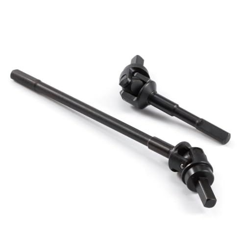 COMODO Acero tratado de Calor VDI Universal Axle Set con Front U-Joint, Rear Straight Shaft y Portal Stub Shafts Compatible con III AR45 Portal Axle(Rear Axle Shaft)