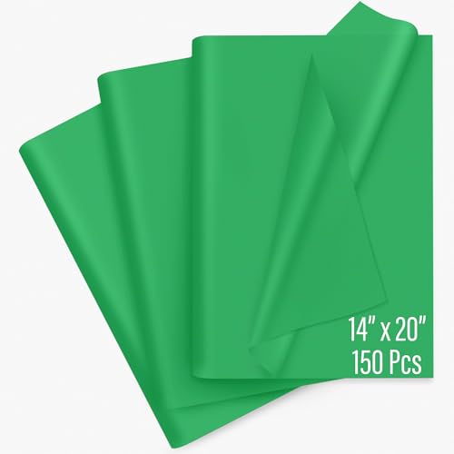 SANZIX 150 Sheets Black Tissue Paper for Gift Bags Bulk