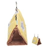 Parliky Warme Gemütliche Vogelhängematte Für Papageien Sittiche Finken Vogelnest Weiches...