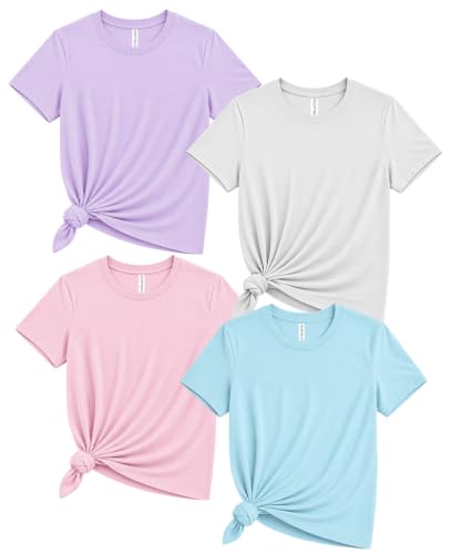 Image of Sleepynuts Women's Plain Round Neck Regular Fit Half Sleeve Cotton T Shirt