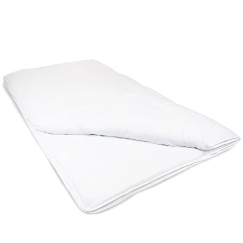 Flowen Trapunta Letto Matrimoniale 4 Stagioni 220x240 cm Composto da 2 Trapunte Imbottite Leggere Coperta Piumone in Morbida Microfibra di Alta Qualità...