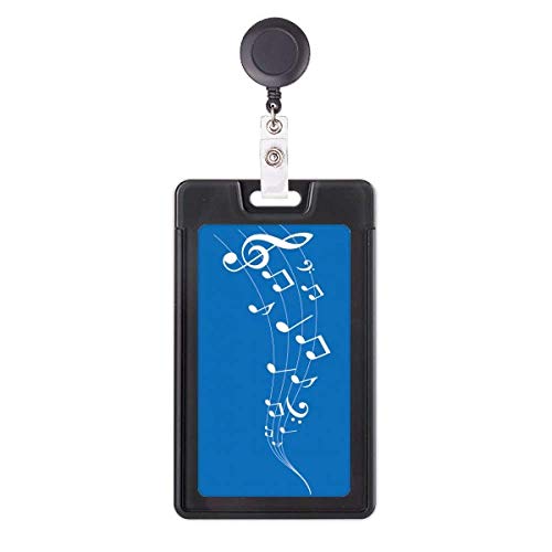 Porte-badge rétractable Bleu Flappg enrouleur badge entreprise