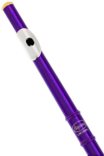 image for 180-PR-N - PURPLE/LACQUER Keys Closed C Flute Lazarro+Pro Case,Care Ki