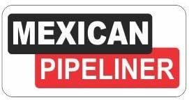 3pcs Mexican Pipeliner Funny Hard Hat/Helmet Stickers