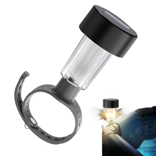 Luces LED para piscina sobre el suelo,luces para piscina sobre el suelo,Productos de iluminación de piscinas: la piscina enmarcada por LED enciende la decoración de barrera de energía solar para la