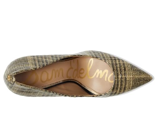 Sam Edelman Women's Hazel Pump, Khaki Plaid Multi, 7 - Product Details