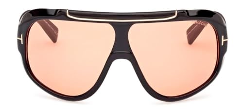 Tom Ford RELLEN FT 1093 Shiny Black/Brown 71/7/120 unisex Sunglasses2