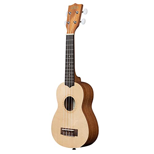 Kala KA-15S-S Ukulélé soprano en acajou satiné avec housse (UB-S) - Les Beatles, Paul McCartney, John Lennon, RIngo Starr, George Harrison Kala KA-15S-S Ukulélé soprano en acajou satiné avec housse (UB-S) – Image 4