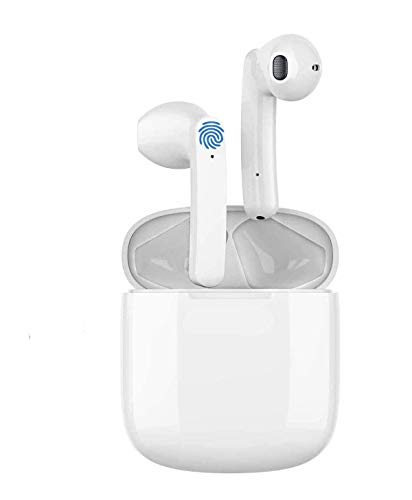 Auriculares Bluetooth, Auricular Inal�mbrico,Control T�ctil,Emparejamiento Autom�tico Emergente,In-Ear Auriculares inal�mbricos Bluetooth con Micr�fono para iPhone Android Samsung